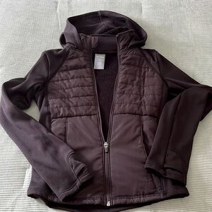 Black base layer/jacket for mild weather